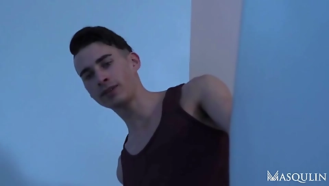 Sexy blonde girl's pussy is horny