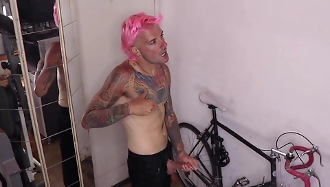 Sexy young chick gets fucked by a big cock