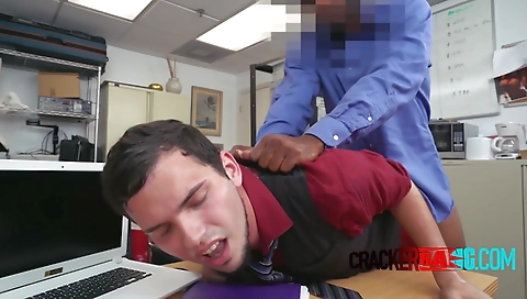 Hot blonde gets analed by sexy couple