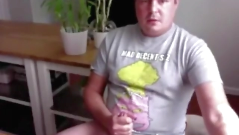 Sexy young discusd in red lingerie