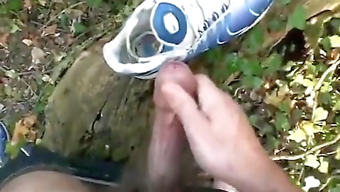 Super sexy girl shows off her cock