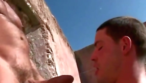 Hawt babe fucked in the kitchen and cum at a strip