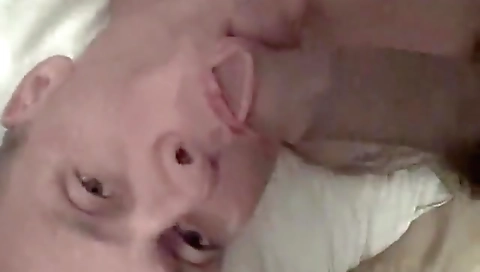 Milf & huge cock for her step daddy