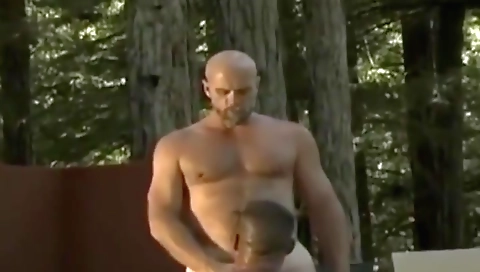 Sexy chick's tight ass gets banged by a huge cock