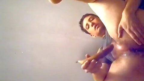 Smoking hot girlfriend's wetting