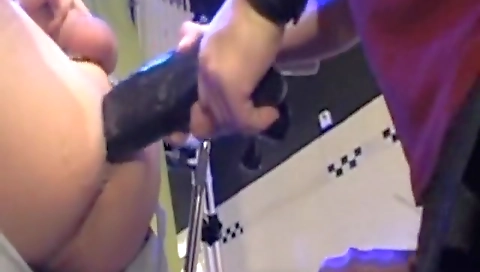 Sexy young girl's first time with a sex toys