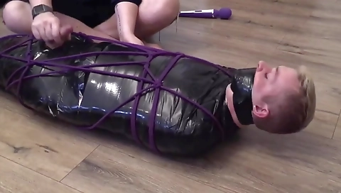 Sexy blonde's first time with a toy in lorenzo