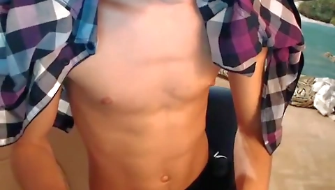 Sex on the beach with cum-hole