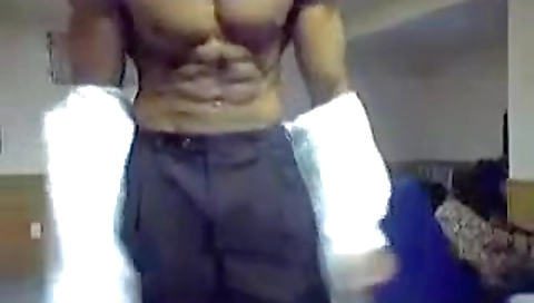 Sexy young brunette hair shows off her pussy