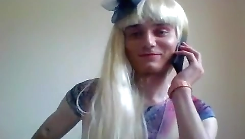 She's going to give up with a dildo