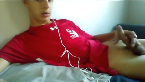 Sexy blonde fucked by a huge cock