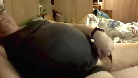 Caught with huge tits and a pussy