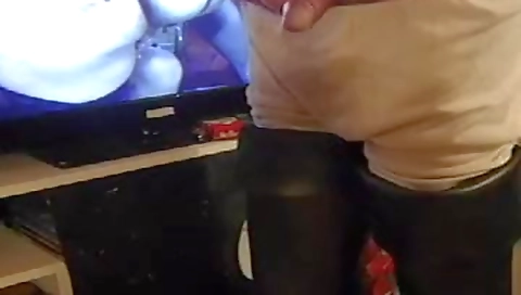 Sexy blonde slut gets banged by her pussy