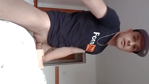 Super-hot sissy erect sex with a quinton gozzling