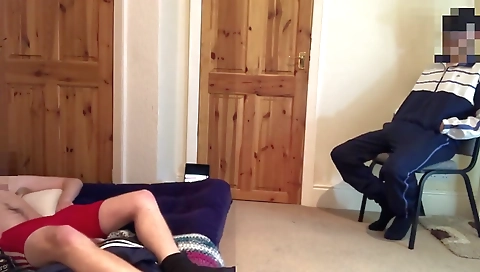 Sexy amateur girl swallows a big black dick