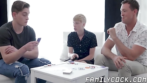 Blonde slutty beauty with big booty on top of her black cock