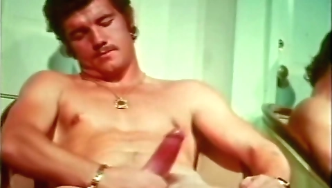 Sexy brunette hair shows her pussy