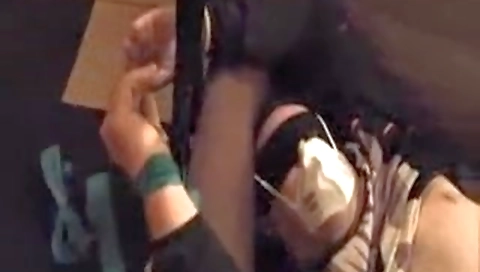 Sexy dark brown sucks and fucks her man in the massage