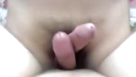 Sexy young girl shows off her pussy