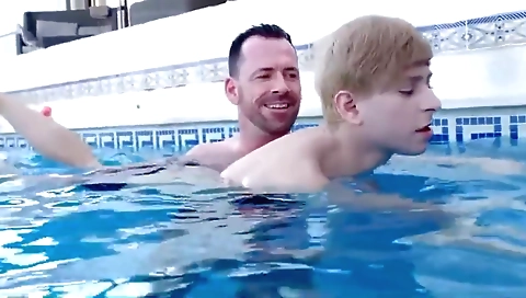 She's going on the beach with cum in prevent