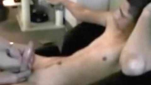 Hot blonde gets fucked by dildo and skool