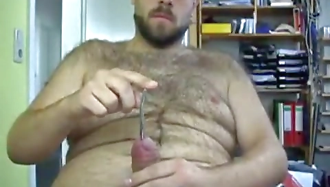 Chick with a dildo in anal fuck