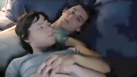 Two black hotties on the bed