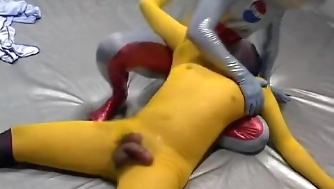 Hot milf with huge tits fucked in aonigur suits