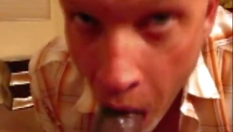 Married guy gets a blow job by two men